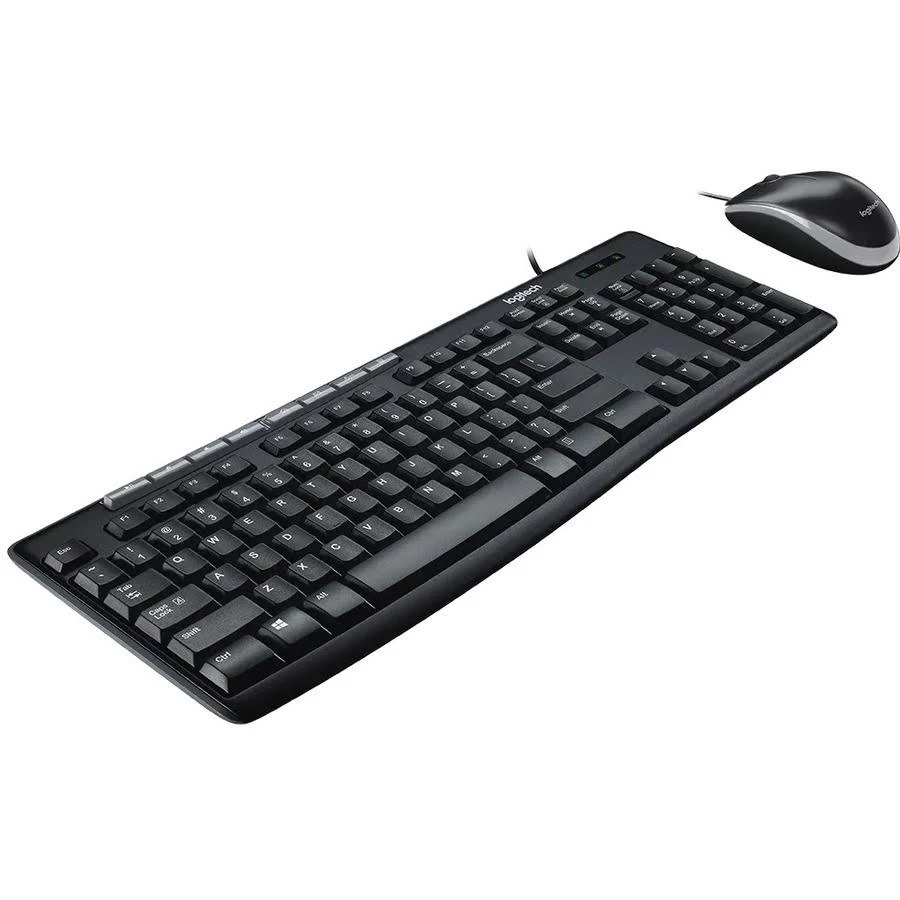 Logitech USB Keyboard Mouse Combo MK200 view 2